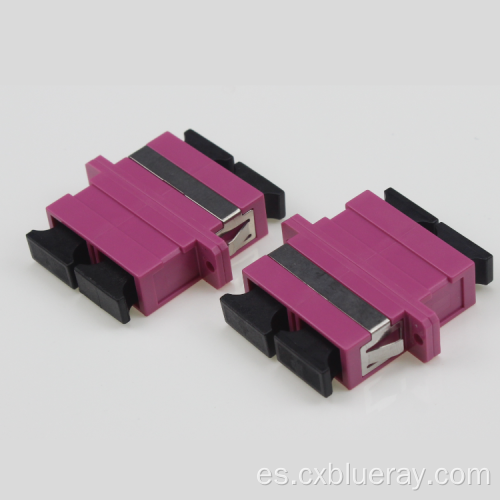 Adaptadores de fibra óptica híbrida simplex o dúplex
